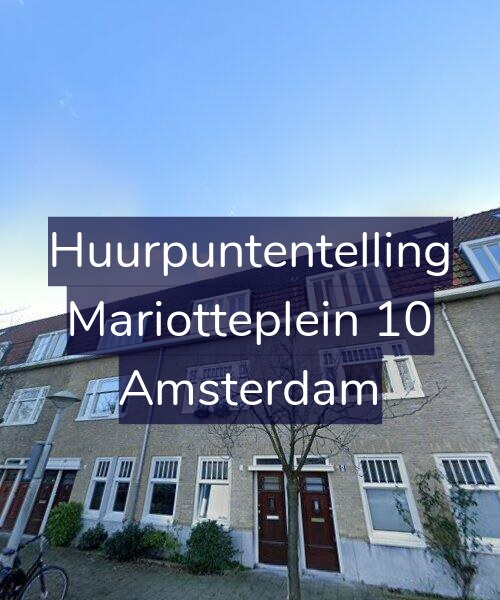 Foto gevel Huurpuntentelling voor Mariotteplein 10, Amsterdam