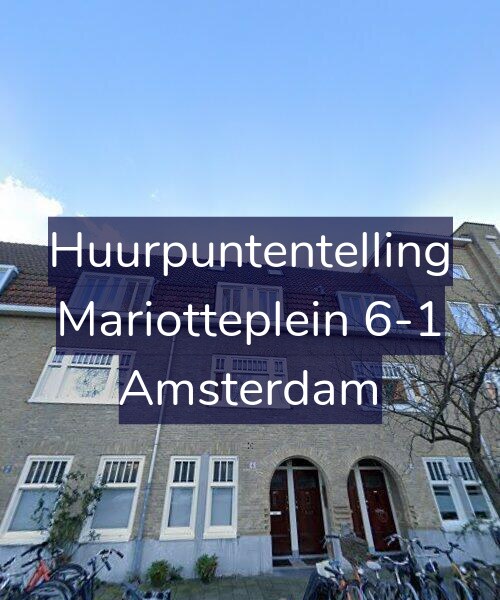 Foto gevel Huurpuntentelling voor Mariotteplein 6-1, Amsterdam