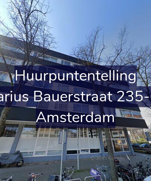 Foto gevel Huurpuntentelling voor Marius Bauerstraat 235-E4, Amsterdam