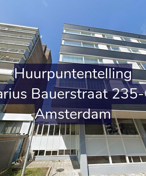 Foto gevel Huurpuntentelling voor Marius Bauerstraat 235-C9, Amsterdam
