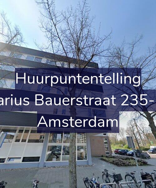 Foto gevel Huurpuntentelling voor Marius Bauerstraat 235-F2, Amsterdam
