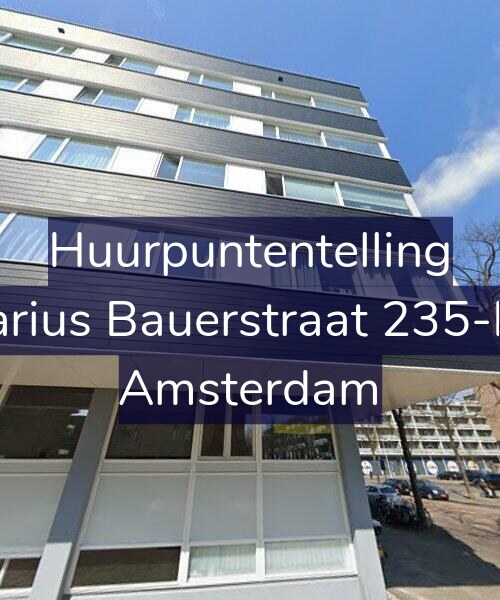Foto gevel Huurpuntentelling voor Marius Bauerstraat 235-D6, Amsterdam