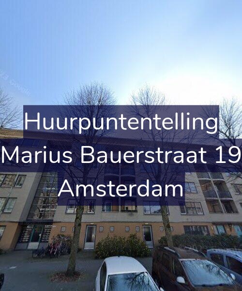 Foto gevel Huurpuntentelling voor Marius Bauerstraat 19, Amsterdam