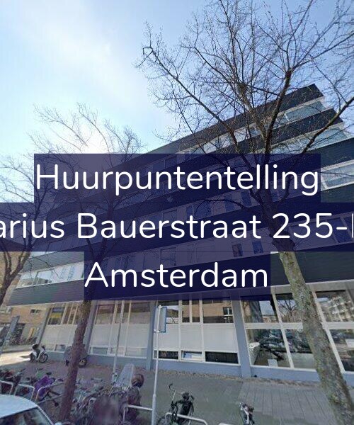 Foto gevel Huurpuntentelling voor Marius Bauerstraat 235-B6, Amsterdam