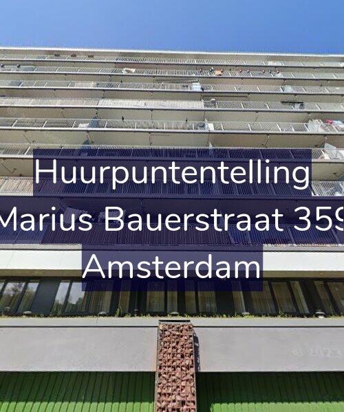 Foto gevel Huurpuntentelling voor Marius Bauerstraat 359, Amsterdam
