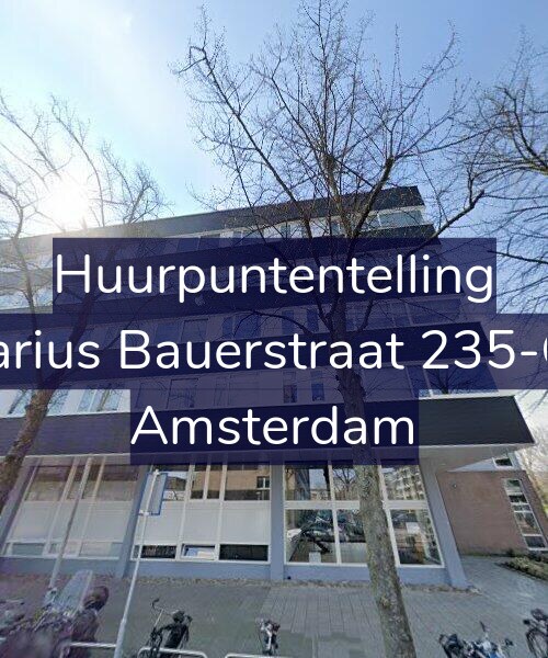 Foto gevel Huurpuntentelling voor Marius Bauerstraat 235-C5, Amsterdam