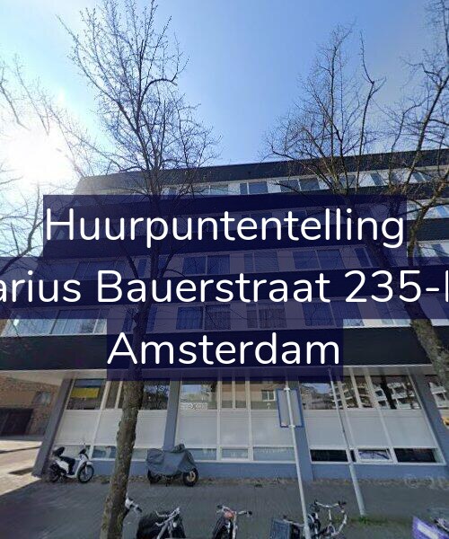 Foto gevel Huurpuntentelling voor Marius Bauerstraat 235-D5, Amsterdam