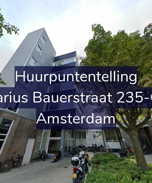 Foto gevel Huurpuntentelling voor Marius Bauerstraat 235-C3, Amsterdam
