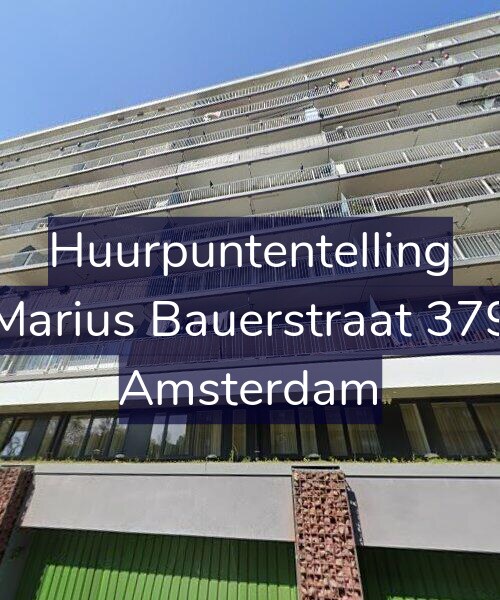 Foto gevel Huurpuntentelling voor Marius Bauerstraat 379, Amsterdam