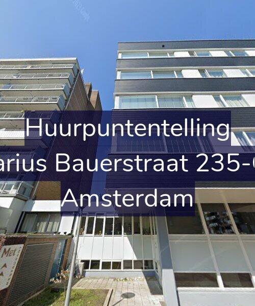 Foto gevel Huurpuntentelling voor Marius Bauerstraat 235-C1, Amsterdam