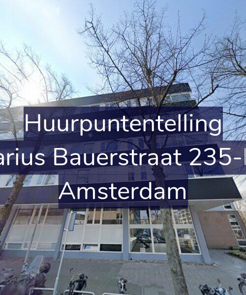 Foto gevel Huurpuntentelling voor Marius Bauerstraat 235-B5, Amsterdam
