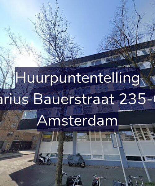 Foto gevel Huurpuntentelling voor Marius Bauerstraat 235-C7, Amsterdam