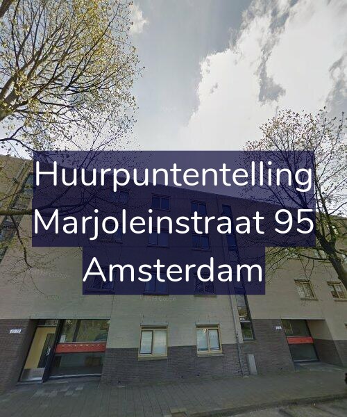 Foto gevel Huurpuntentelling voor Marjoleinstraat 95, Amsterdam