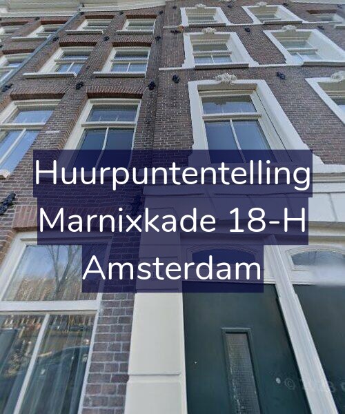 Foto gevel Huurpuntentelling voor Marnixkade 18-H, Amsterdam