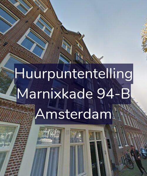 Foto gevel Huurpuntentelling voor Marnixkade 94-B, Amsterdam