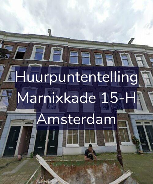Foto gevel Huurpuntentelling voor Marnixkade 15-H, Amsterdam