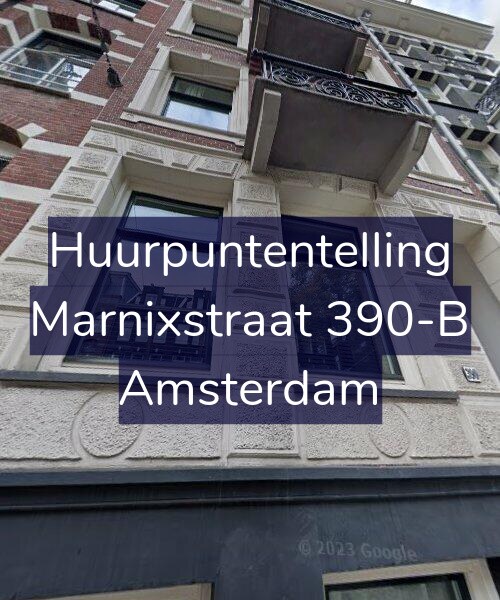 Foto gevel Huurpuntentelling voor Marnixstraat 390-B, Amsterdam