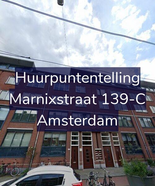 Foto gevel Huurpuntentelling voor Marnixstraat 139-C, Amsterdam