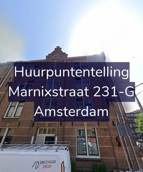 Foto gevel Huurpuntentelling voor Marnixstraat 231-G, Amsterdam