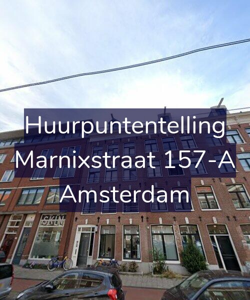 Foto gevel Huurpuntentelling voor Marnixstraat 157-A, Amsterdam