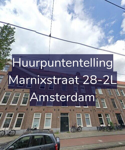 Foto gevel Huurpuntentelling voor Marnixstraat 28-2L, Amsterdam