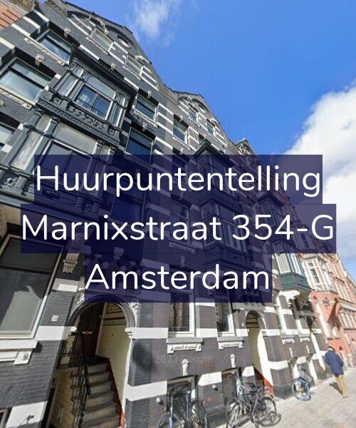 Foto gevel Huurpuntentelling voor Marnixstraat 354-G, Amsterdam