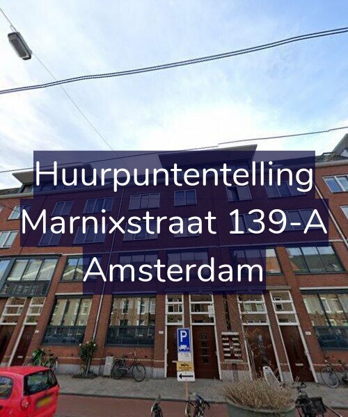 Foto gevel Huurpuntentelling voor Marnixstraat 139-A, Amsterdam