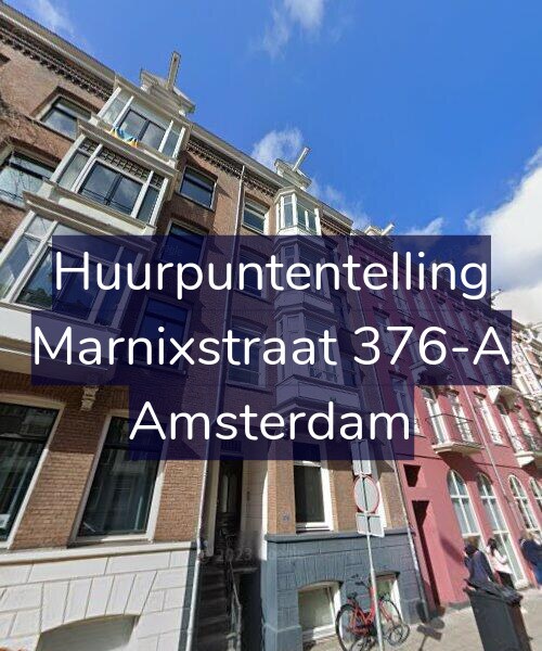 Foto gevel Huurpuntentelling voor Marnixstraat 376-A, Amsterdam
