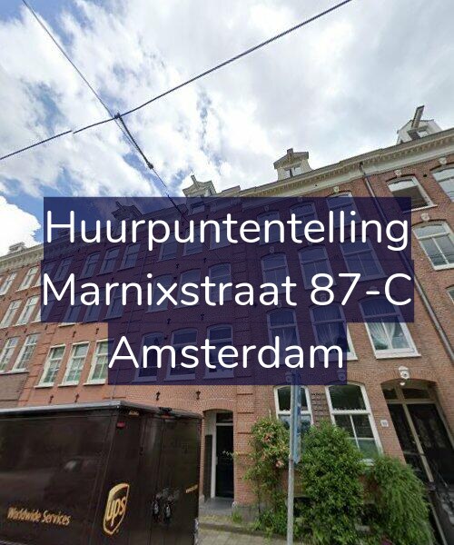Foto gevel Huurpuntentelling voor Marnixstraat 87-C, Amsterdam