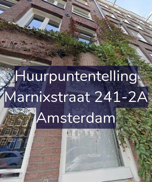 Foto gevel Huurpuntentelling voor Marnixstraat 241-2A, Amsterdam
