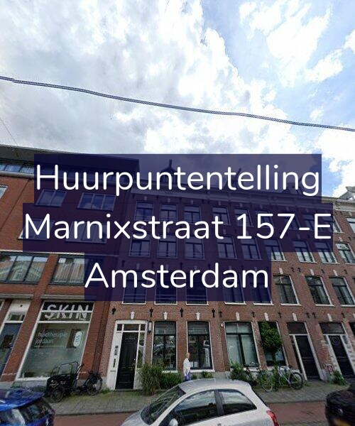 Foto gevel Huurpuntentelling voor Marnixstraat 157-E, Amsterdam