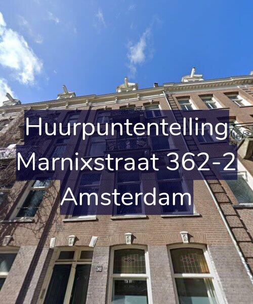 Foto gevel Huurpuntentelling voor Marnixstraat 362-2, Amsterdam