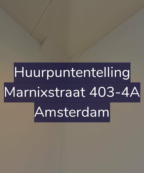 Foto gevel Huurpuntentelling voor Marnixstraat 403-4A, Amsterdam