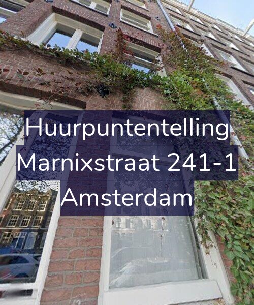 Foto gevel Huurpuntentelling voor Marnixstraat 241-1, Amsterdam