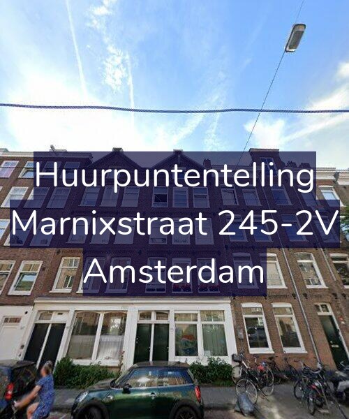 Foto gevel Huurpuntentelling voor Marnixstraat 245-2V, Amsterdam