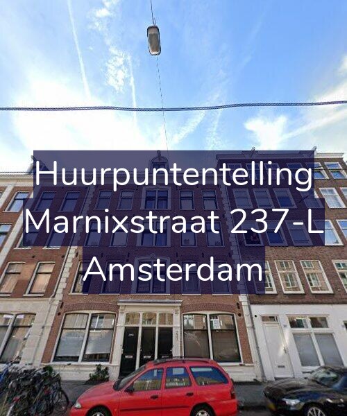Foto gevel Huurpuntentelling voor Marnixstraat 237-L, Amsterdam