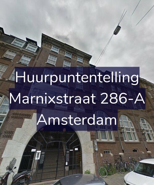 Foto gevel Huurpuntentelling voor Marnixstraat 286-A, Amsterdam