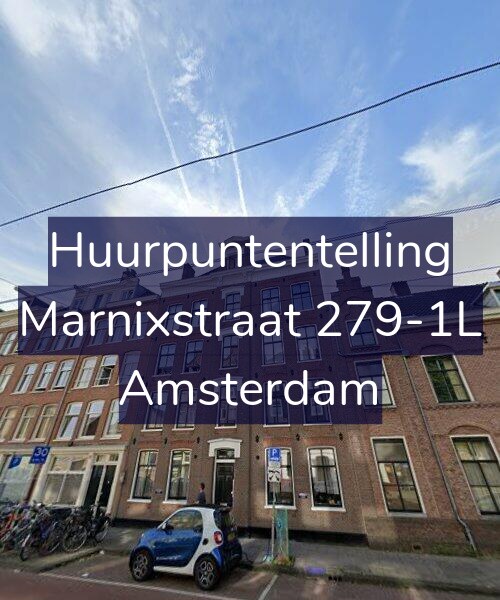 Foto gevel Huurpuntentelling voor Marnixstraat 279-1L, Amsterdam