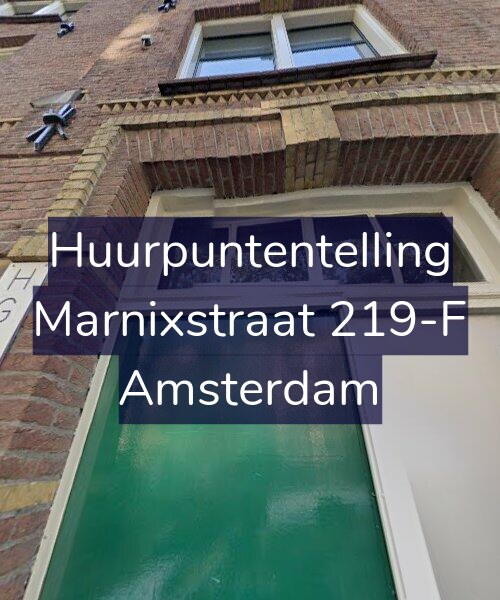 Foto gevel Huurpuntentelling voor Marnixstraat 219-F, Amsterdam