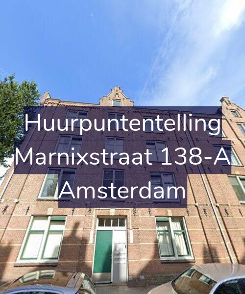 Foto gevel Huurpuntentelling voor Marnixstraat 138-A, Amsterdam