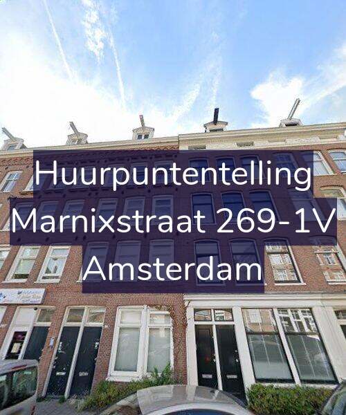 Foto gevel Huurpuntentelling voor Marnixstraat 269-1V, Amsterdam