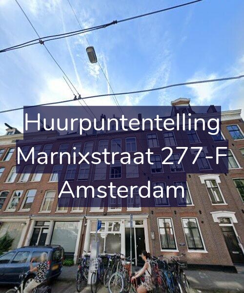 Foto gevel Huurpuntentelling voor Marnixstraat 277-F, Amsterdam