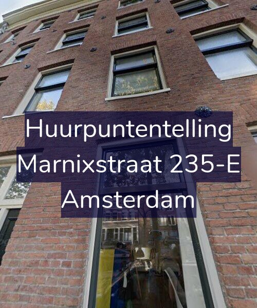 Foto gevel Huurpuntentelling voor Marnixstraat 235-E, Amsterdam