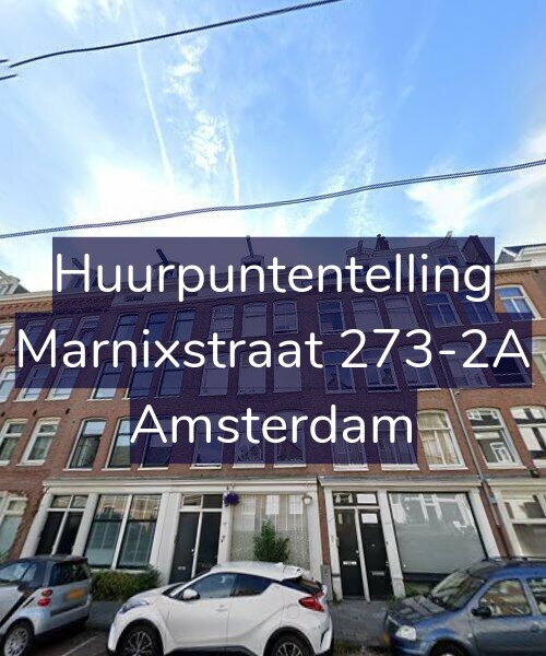 Foto gevel Huurpuntentelling voor Marnixstraat 273-2A, Amsterdam