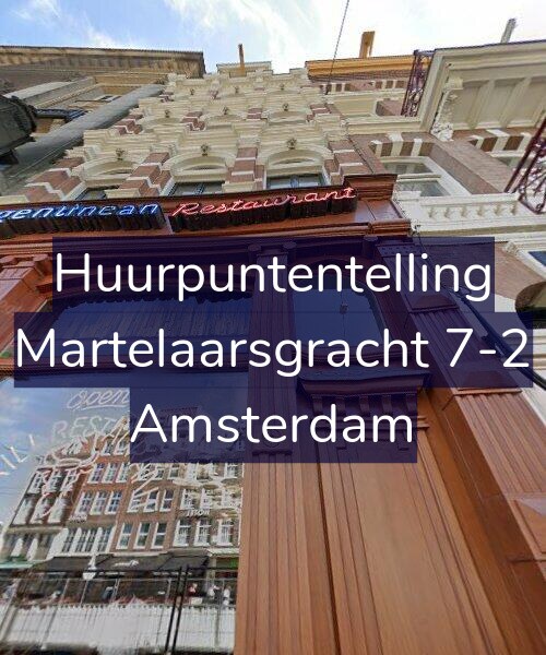 Foto gevel Huurpuntentelling voor Martelaarsgracht 7-2, Amsterdam