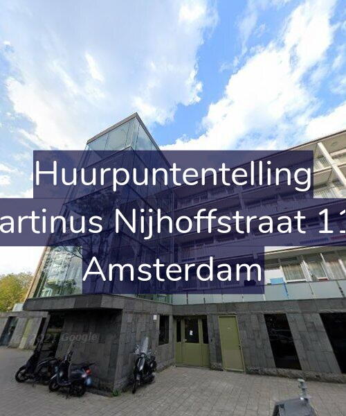 Foto gevel Huurpuntentelling voor Martinus Nijhoffstraat 112, Amsterdam