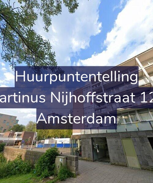 Foto gevel Huurpuntentelling voor Martinus Nijhoffstraat 124, Amsterdam
