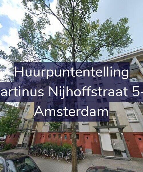 Foto gevel Huurpuntentelling voor Martinus Nijhoffstraat 5-1, Amsterdam