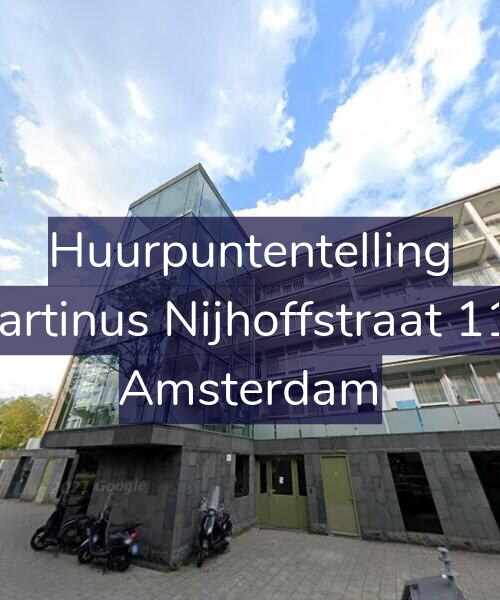 Foto gevel Huurpuntentelling voor Martinus Nijhoffstraat 118, Amsterdam