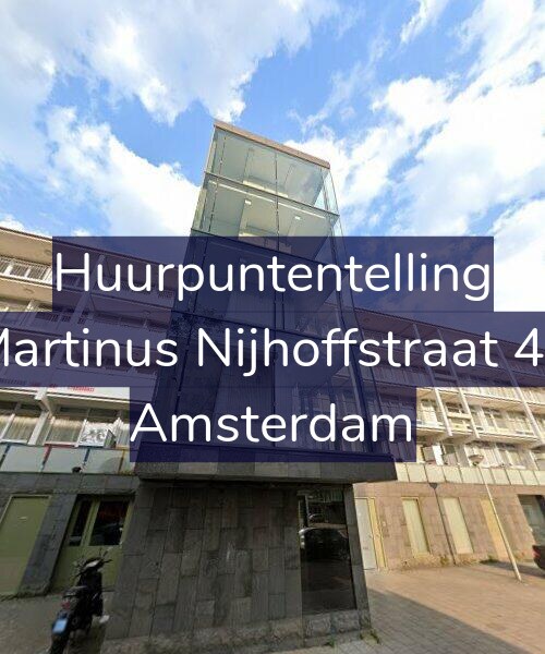 Foto gevel Huurpuntentelling voor Martinus Nijhoffstraat 42, Amsterdam